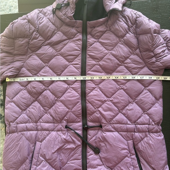 Soia & Kyo Purple Quilted Puffer Coat - Picture 11 of 11